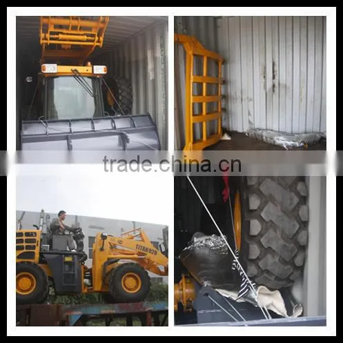 2015 HOT sale 3m3 bucket capacity with pilot control and air conditioner 5t wheel loader