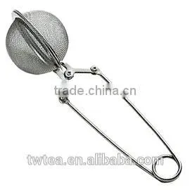 Stainless steel ball tea strainer / Snap spoon tea infuser