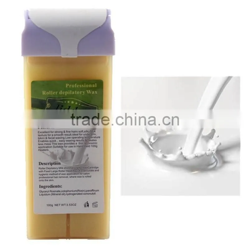 100ml Hair Removal Wax Series Refillable Roll On Depilatory Hot Wax Hair Removal Cream