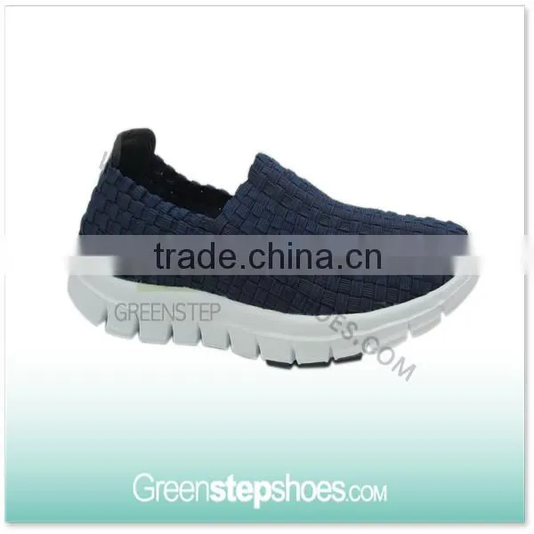Wearproof New Modal Elastic Woven Shoes Men Loafer