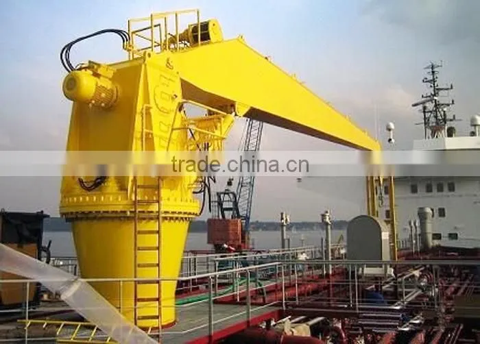Electric and hydraulic deck crane