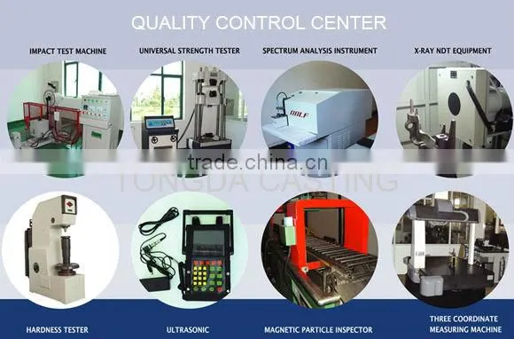 ISO9001 TS16949 OEM Casting Parts High Quality Mining Machine Parts