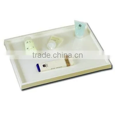 Hotel hotsale bathroom melamine article tray hotel amenity hotel appliances