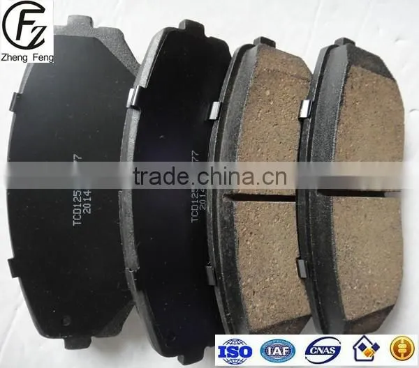 HIGH QUALITY BRAKE PADS D1258 Top Quality Low Dust Brake Pad Best ceramic high quality brake pad D1258 for car