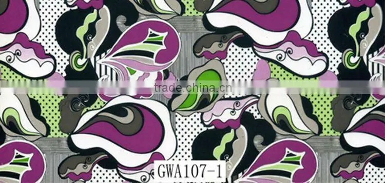 Flowers pattern Pattern Water Transfer Printing Film/Hydrographic films Width100cm GWA107-1