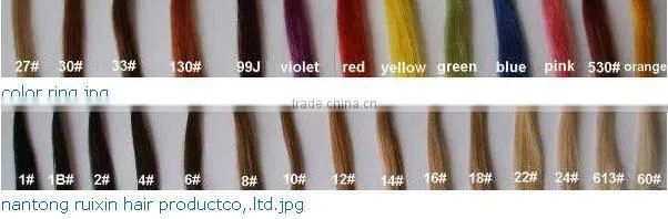 2015 hot sale 22''(55cm) yaki bulk hair extension/top quality
