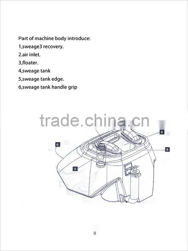 Hot sales 30% off carpet sweeper machine