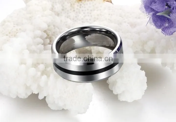 KSTONE High Quality Tungsten Ring ,Engagement Rings,Tungsten Carbide Wedding Ring