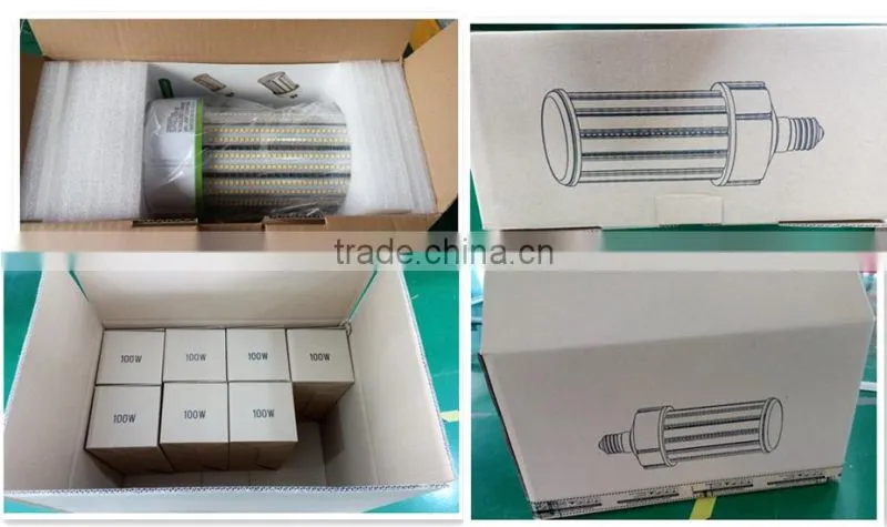 Pure white color temperature and dlc ul cul listed 30w led corn light factory price