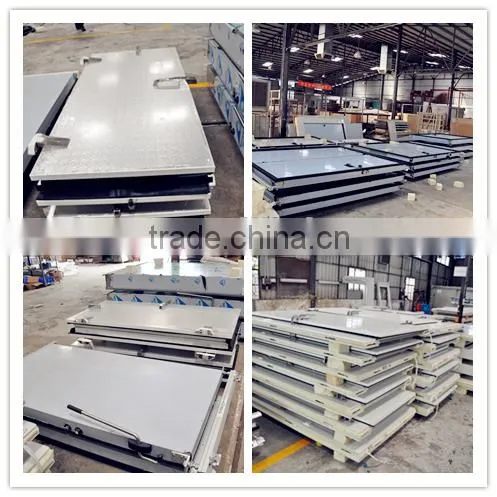 Painted galvanized steel cold room with cam lock type panel