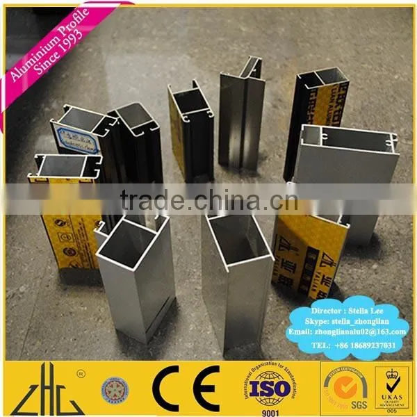 Aluminum profile for shower cabin/polishing aluminium cabin profiles factory/perfil aluminio/aluminium extrusion aluminium price