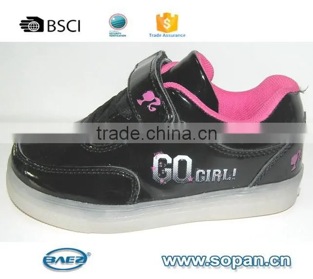 New Style Colorful Running Sport/Casual Changeable Color light up kids led shoes