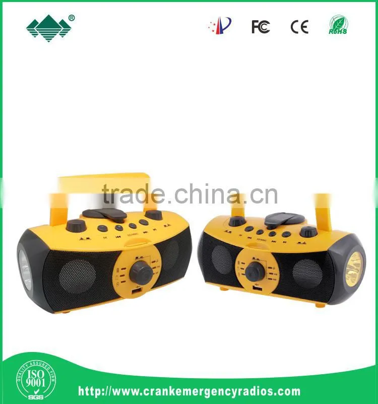 Dynamo Speakers With Smartphone Charger Use As Car Speaker/Car Music Player