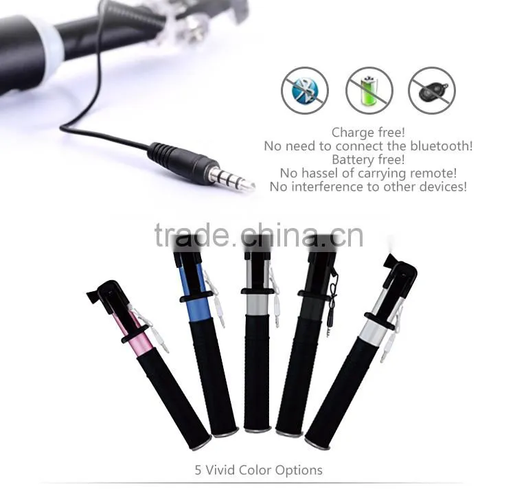 2015 high quality mini monopod tripod for iphone 6 for iphone and android smartphone
