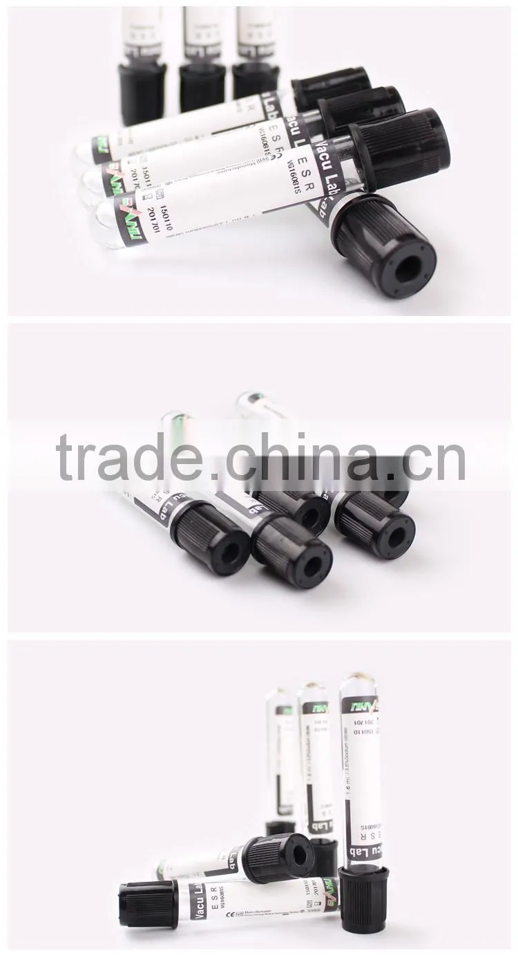 Design custom ESR blood tube