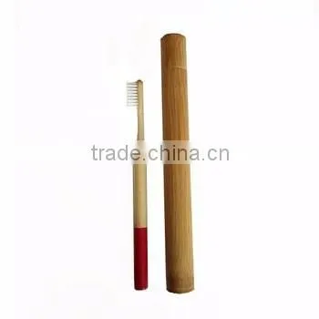 2016 New Colorful Bamboo Toothbrush Natural