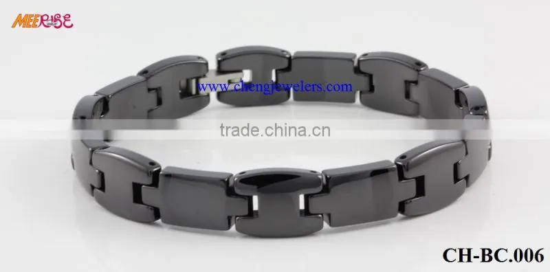 Bio magnetic bracelet mens ceramic bracelets,cross bracelet