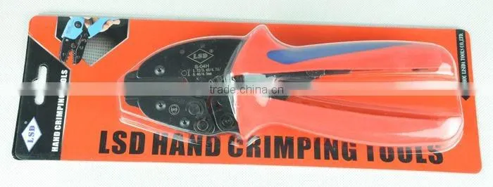 CE ROHS experience production for 10years LSDgood qutailsCombination pliers for coax crimping S-04H ratchet hand crimping tools