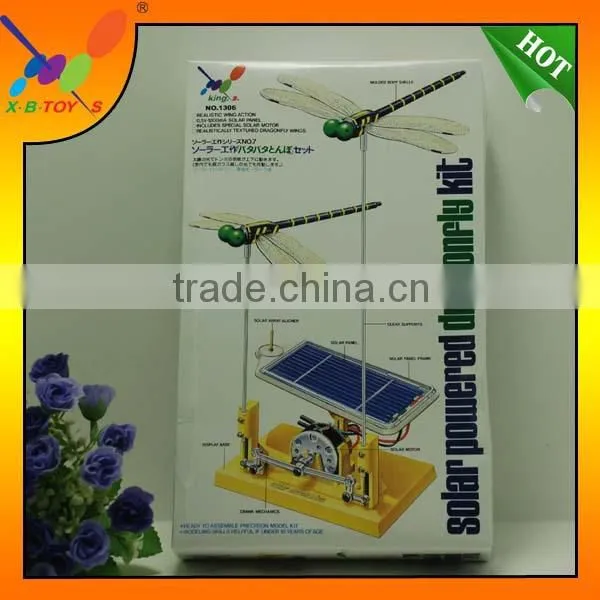 2014 Solar Powered Dragonfly kit.DIY dragonfly Solar toy,Educational assembly Dragonfly Solar Toys.