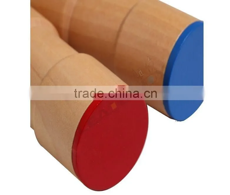 High quality montessori wooden sensorial toy for sound boxes