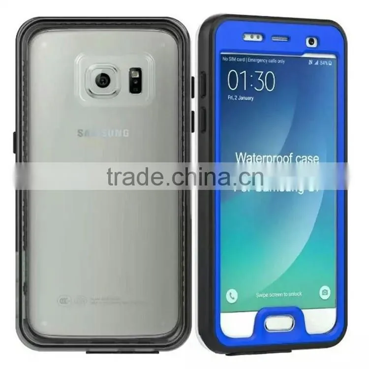 For Samsung Galaxy S7 S7edge Luxury Shockproof Waterproof Phone Cases Powerful Waterproof 6 Colors Avaliable Waterproof Cases
