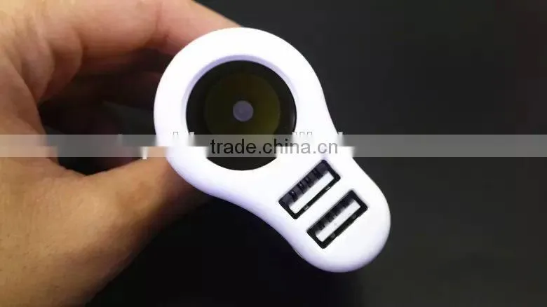 Hot selling universal usb car charger, 3 in 1 cigarette car charger for iPhone/samsung