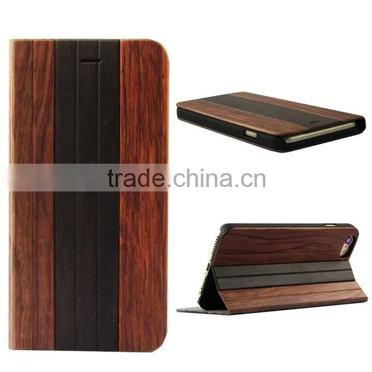Genuine Wood Cover for Iphone6 Leather for Iphone 6 Case