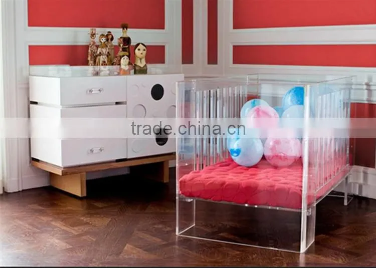 hot sell modern design clear acrylic bed