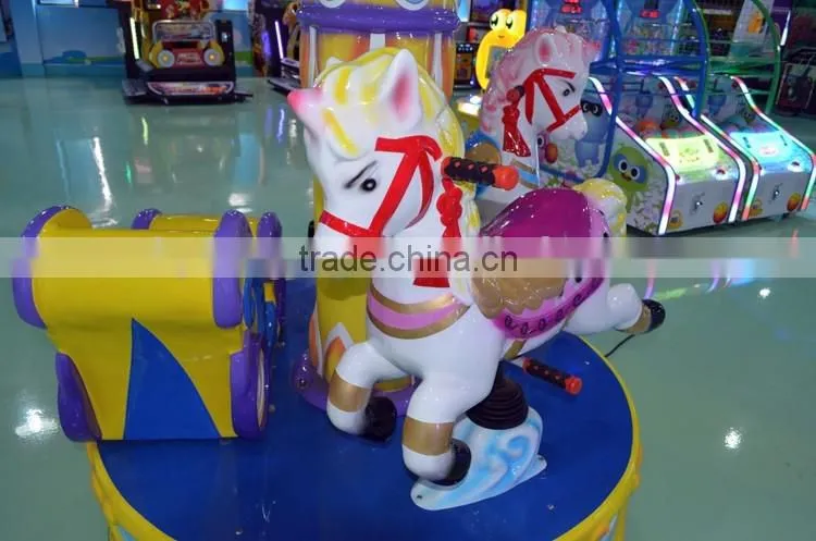 2016 new carousel game horse carousel ride car carousel machine