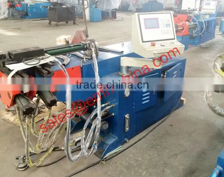 EM75 hydraulic steel tube bender used machine