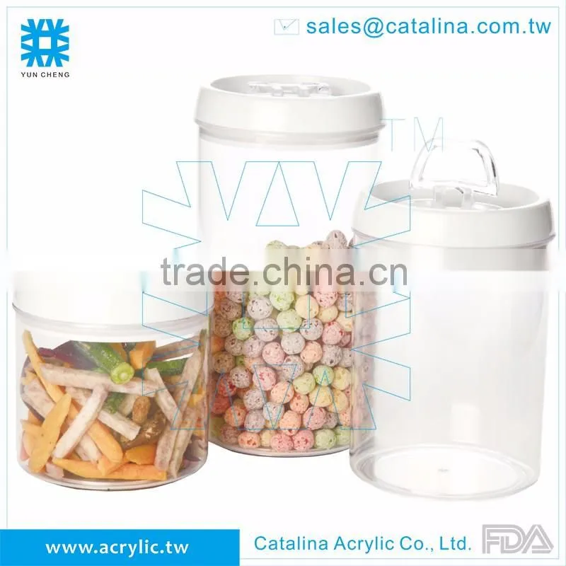 Houseware Round shape Plastic Canister
