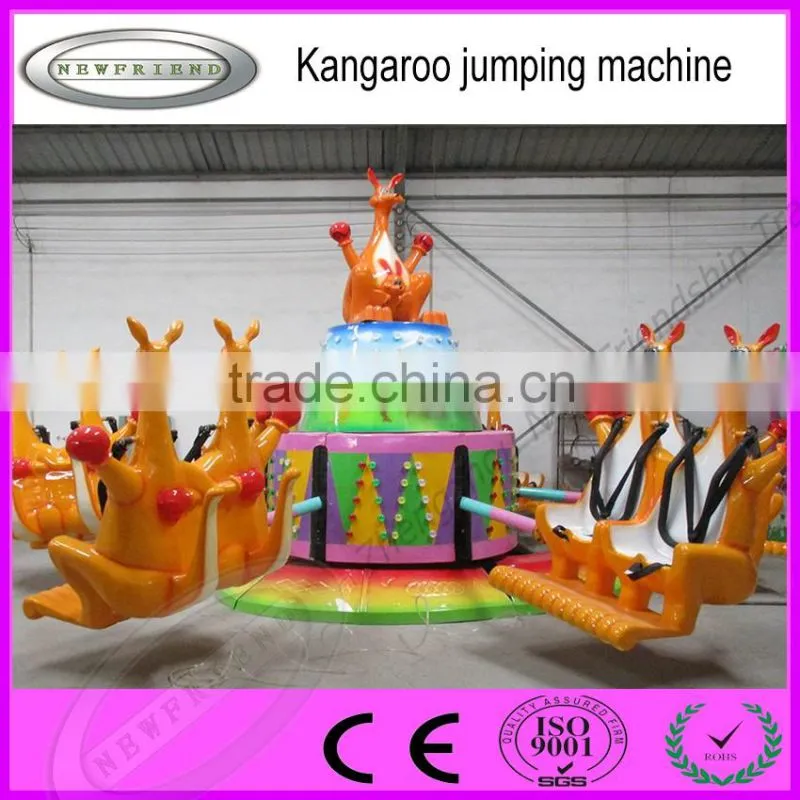 outdoor playground amusement kid rides Jumping Kangaroo Manufacture for sale
