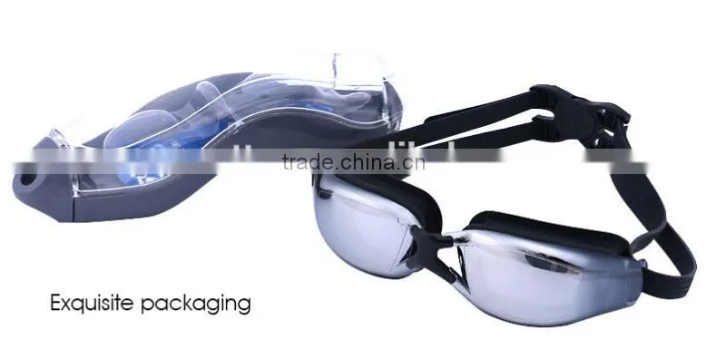 Wholesale High Quality Antifogging Waterproof Silicone Swimming Goggle