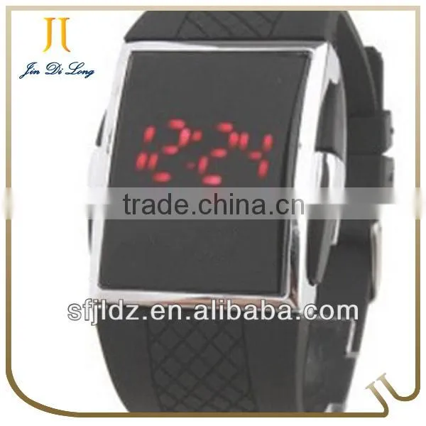 Black Fashion SiliconeTop Watch Electronic Watch Sport Watch Electronics Smart Watches