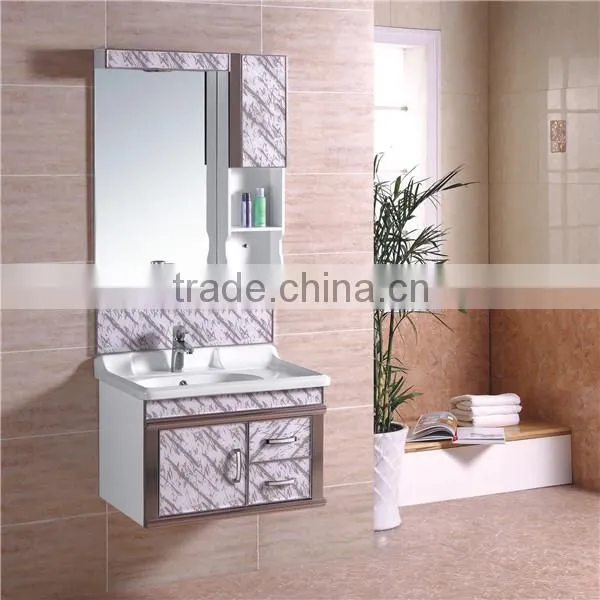Hangzhou factory wall mounted hanging bathroom vanity