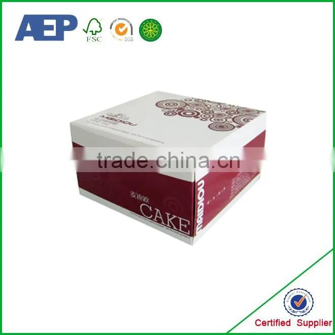 Latest Unique High quality cheap wedding cake boxes
