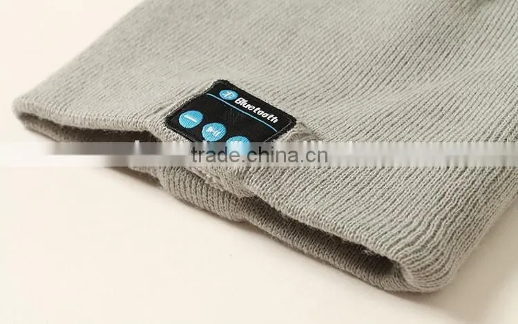 Bluetooth Beanie Hat,Winter Outdoor Sport Premium Knit Cap with Wireless Stereo Headphone
