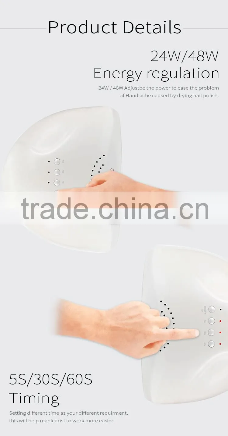 CHINA MANUFACTURER CE ROHS UV LED NAIL LAMP
