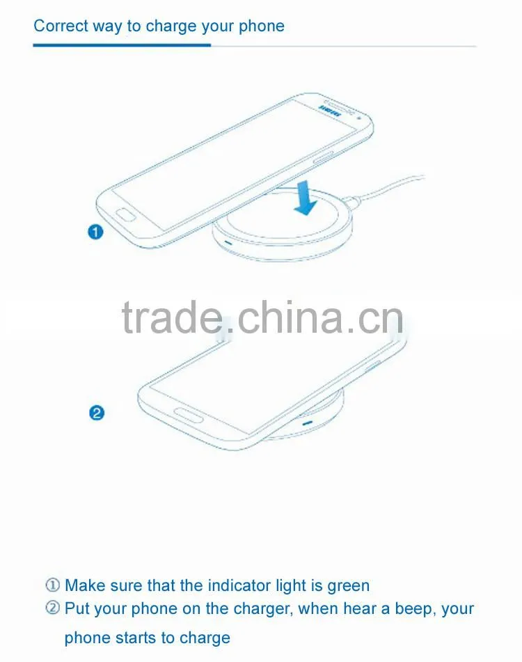 mini qi high quality wireless charger CE certificate wireless charger for mobile phone