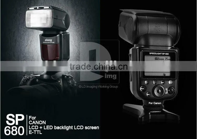 Full function camera speedlite flash SP-680 for nikon digital camera as sb800