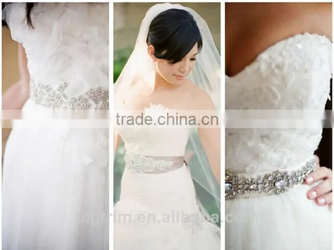 Hot selling new design rhinestone trim for women