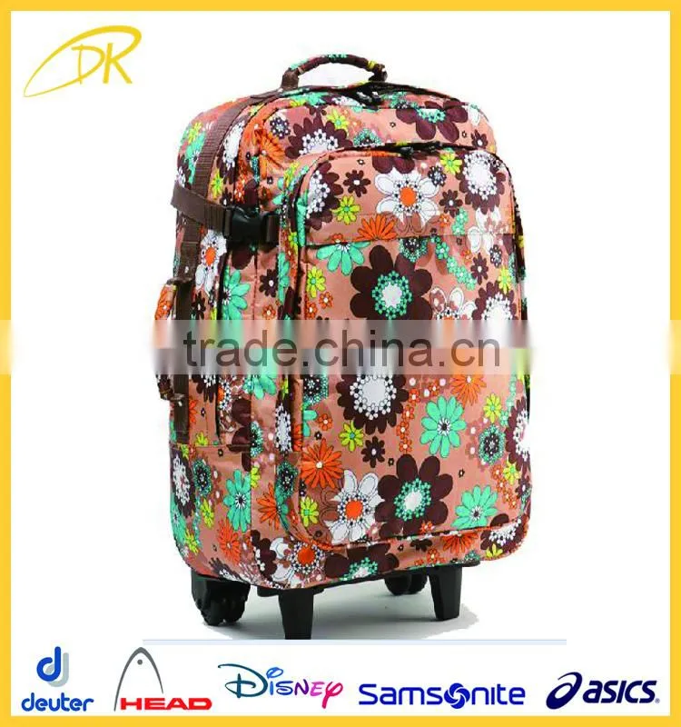 New products men cabin size travel bag on wheels, skybags trolley bags for men