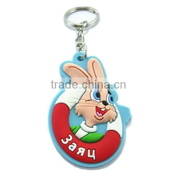 cheap custom keychain, wholesale 3d pvc key ring