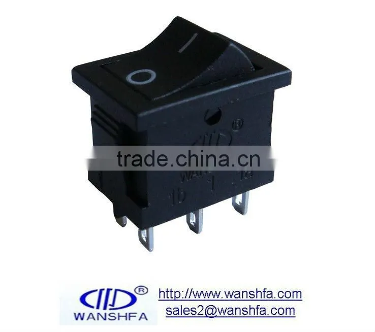 3way Rocker switch KCD2-203