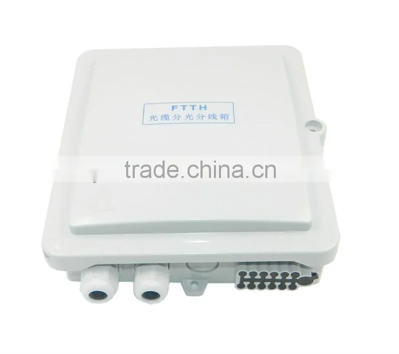 Fiber optic function of terminal box