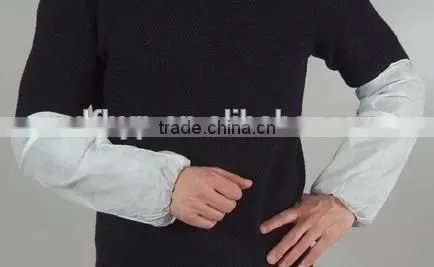 white disposable non woven oversleeves