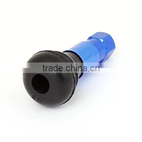 Car Tri Color Dust Cap Tubeless Plug In Wheel tire valve