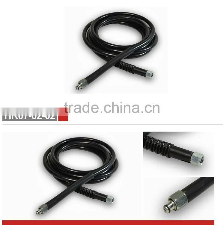 HR07-02-02 High Pressure Cleaning Hose Black Carpet Cleaning Solution Hose