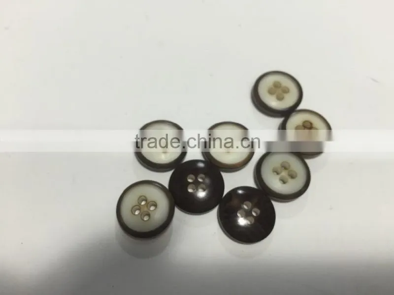 4 Holes Dyed Natural Corozo Nut Buttons