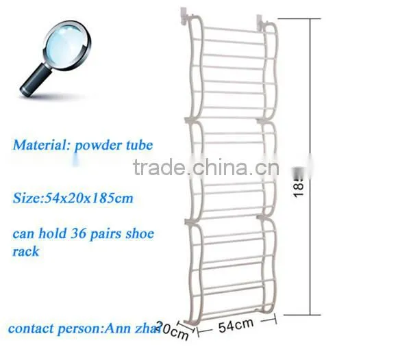 24 pairs over door shoe rack for home use